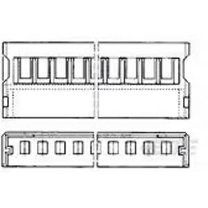 TE Connectivity 1-917572-2 Male header, inbouw (standaard) Inhoud: 1 stuk(s) Bag