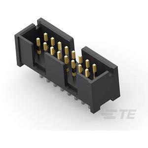 TE Connectivity 103309-3 Male header, inbouw (standaard) Inhoud: 1 stuk(s) Tube