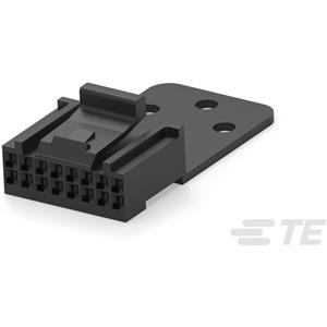 TE Connectivity 104917-1 Female header, inbouw (standaard) Inhoud: 1 stuk(s) Package