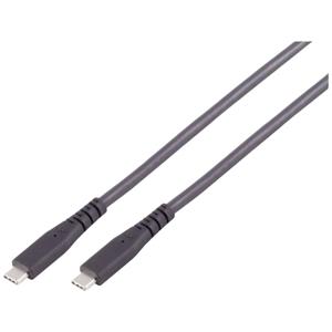 BKL Electronic 10080128 USB-C  verbindingskabel, USB4 gen 3x2, 240 W, 0,5 m 1 stuk(s)