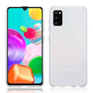 Qubits  Softcase hoes - Samsung Galaxy A41 - Transparant