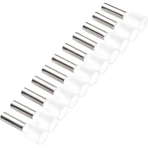 Cimco 187500 Adereindhulzen 0.5 mm² Deels geïsoleerd Wit 500 stuk(s)
