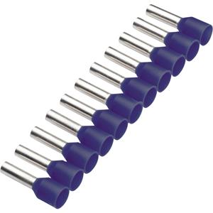Cimco 187508 Adereindhulzen 1.5 mm² Deels geïsoleerd Zwart 500 stuk(s)
