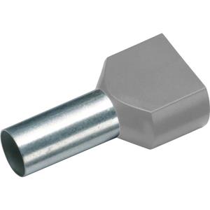 Cimco 187737 Dubbele adereindhulzen 1.5 mm² Deels geïsoleerd Rood 100 stuk(s)