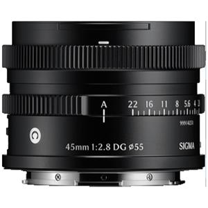 Sigma 45mm f/2.8 DG (C) Black E-mount