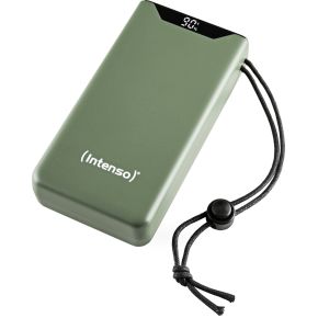 Intenso F20000 Powerbank 20000 mAh Quick Charge, USB PD LiPo USB-A, USB-C Groen