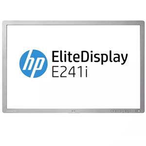 HP EliteDisplay E241i - 24 inch - 1920x1200 - DP - DVI - VGA - Zilver - Zonder voet