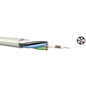 Kabeltronik 845750000 Coaxkabel Buitendiameter: 9.10 mm 75 Ω Beige 100 m