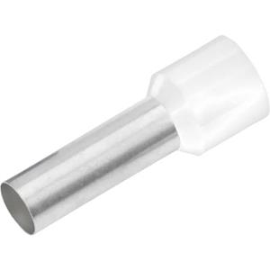 Cimco 187001 Adereindhulzen 0.5 mm² Deels geïsoleerd Wit 100 stuk(s)