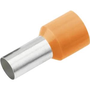 Cimco 187207 Adereindhulzen 0.5 mm² Deels geïsoleerd Oranje 100 stuk(s)