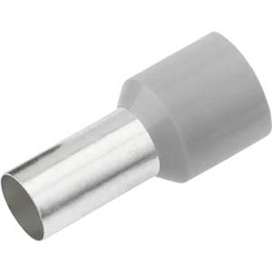 Cimco 187122 Adereindhulzen 2.5 mm² Deels geïsoleerd Grijs 100 stuk(s)