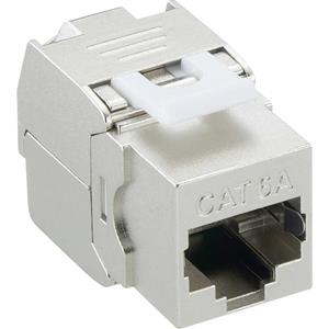 Lumberg 2542 05 Modulaire inbouwkoppeling, Cat.. 6a, 8p8c (RJ45), rechte uitvoering 167447 Stekker, recht 1 stuk(s)