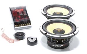 Audio System Helon-Serie 2-OHM 2-Way Double Compo 165 mm Extreme Kickbass Compo Systeem.