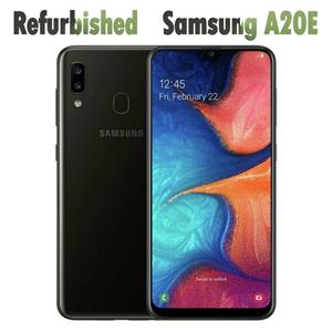 Samsung Gerenoveerde  Galaxy A20e A202F Dual SIM Android 13,0 MP 5,8 '' 32 GB 3 GB RAM mobiele telefoon Simple Set zwart
