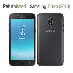 Samsung Gerenoveerde  Galaxy J2 Pro (2018) Originele ontgrendelde J250F Dual SIM J250G Single SIM 5.0  8MP Quad-core mobiele telefoons J250F Dual SIM Simple zwart
