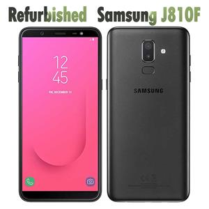 Samsung Gerenoveerde  Galaxy J8 J810F On8 Dual SIM 4GB RAM 32GB ROM 6.0  16MP 4G Octa-core mobiele telefoon Simple Set zwart