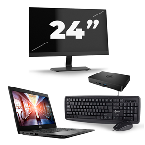 Dell Latitude 7290 - Intel Core i7-8e Generatie - 12 inch - 16GB RAM - 480GB SSD - Windows 11 + 1x 24 inch Monitor