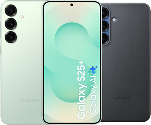 Samsung Galaxy S25 Plus 512GB Mint 5G +  Kindsuit Back Cover Zwart