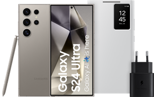 Samsung Galaxy S24 Ultra 1TB Grijs 5G + Starterspakket