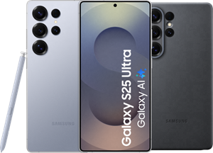 Samsung Galaxy S25 Ultra 1TB Zilver 5G +  Kindsuit Back Cover Zwart