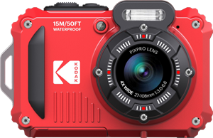 Kodak Pixpro WPZ2 Onderwater Camera Rood