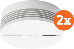 Netatmo Slimme Rookmelder (10 jaar) Duo Pack
