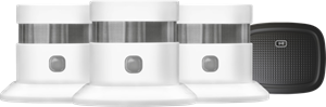 Klikaanklikuit Rookmelder ZSDR-850 (3 jaar) 3-Pack + Smart Bridge