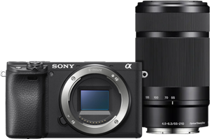 Sony Alpha A6400 + E PZ 16-50mm II + 55-210mm
