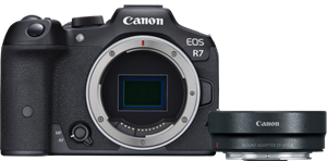 Canon EOS R7 + EF-EOS R Adapter
