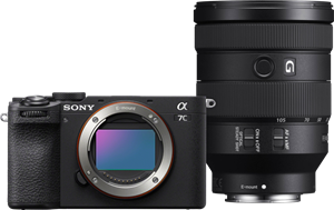 Sony A7C II Zwart + 24-105mm f/4 G OSS
