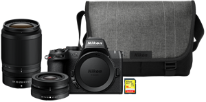 Nikon Z50 II Starterskit + 16-50mm + 50-250mm