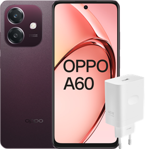 Oppo A60 128GB Paars 5G +  SuperVOOC Oplader 45W
