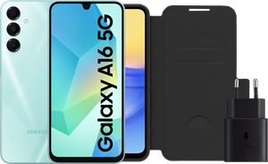 Samsung Galaxy A16 128GB Groen 5G + Accessoirepakket