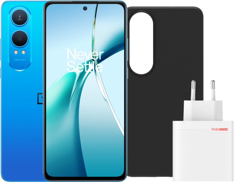 OnePlus Nord CE 4 Lite 256GB Blauw 5G + Accessoirepakket