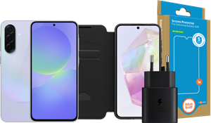 Samsung Galaxy A36 256GB Paars 5G + Compleet Accessoirepakket