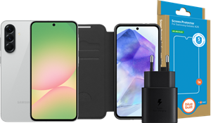 Samsung Galaxy A56 256GB Grijs 5G + Compleet Accessoirepakket