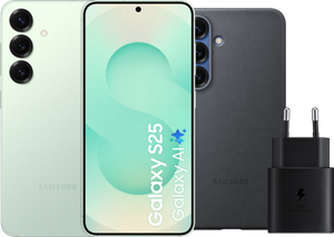 Samsung Galaxy S25 128GB Mint 5G + Accessoirepakket