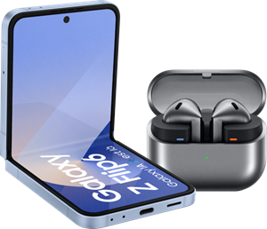 Samsung Galaxy Z Flip 6 512GB Blauw 5G +  Galaxy Buds3