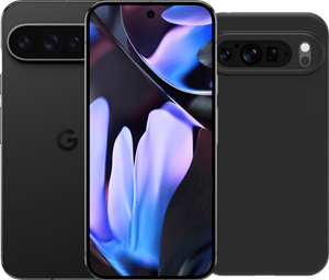 Google Pixel 9 Pro XL 128GB Zwart 5G + BlueBuilt Back Cover Zwart
