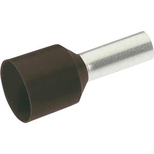 Cimco 187301 Adereindhulzen 1.5 mm² Deels geïsoleerd Zwart 100 stuk(s)