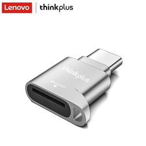 Lenovo USB Type C-kaartlezer 480 Mbps 512 GB USB-C TF Micro SD OTG-adapter Type-C TF-geheugenkaartlezer voor laptoptelefoon  D201