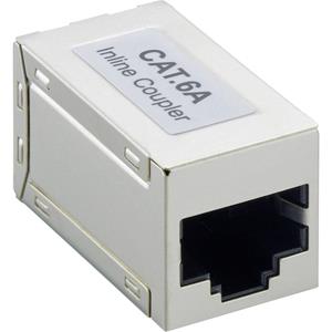 Lumberg 2542 04 Modulaire dubbele koppeling, CAT. 6a, 8p8c (RJ45), rechte uitvoering 167446 Stekker, recht 1 stuk(s)