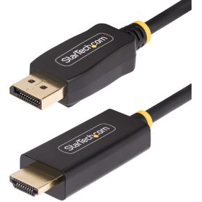Startech .com 3m DisplayPort naar HDMI Adapter Kabel, 4K 60Hz met HDR, DP naar HDMI 2.0b, Actieve Vid