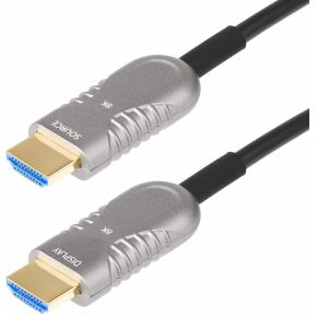 Startech 8K HDR10+ Hybride AOC HDMI 2.1 Kabel, CMP Plenum Rated, 9,1m