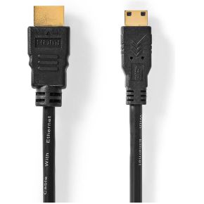 Nedis High Speed HDMI-Kabel met Ethernet &VerticalLine; HDMI - HDMI &VerticalLine; 4K@30Hz &VerticalLine; 10.2 Gbps &VerticalLine; 3.00m &VerticalLine; Zwart