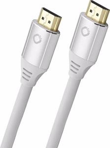 Oehlbach  Black Magic MKII Ultra-High-Speed HDMI-kabel 5 meter - Wit