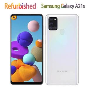 Samsung Gereviseerde  originele  Galaxy A21s A217F 3GB RAM 32GB ROM mobiele telefoon Simple Set zwart