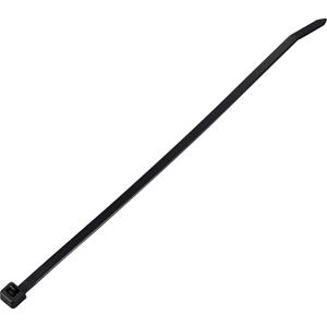 TRU COMPONENTS TC-13340664 TC-RT-200-4.6-B Kabelbinder 200 mm 4.6 mm Zwart Hersluitbaar, Chemische bestandigheid, UV-bestendig 100 stuk(s)