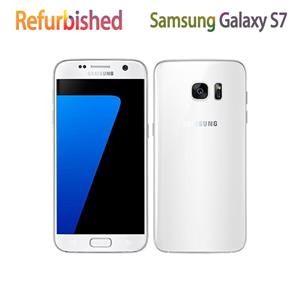 Samsung Gerenoveerde  Originele  Galaxy S7 G930F 5.1  4GB RAM 32GB ROM Vingerafdruk mobiele telefoon simple set zwart