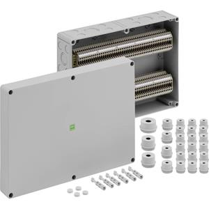 Spelsberg RK 4/100-100x4² Serieklemmen-behuizing 254 x 360 x 111 Aluminium Grijs 1 stuk(s)